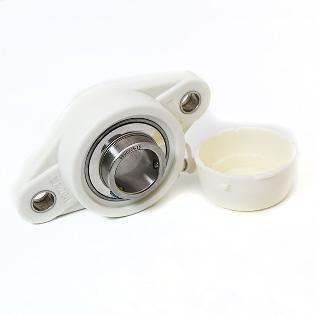 Corrosion Resistant Plastic Base Stainless Steel Insert Bearing FL205 UCFL205-16