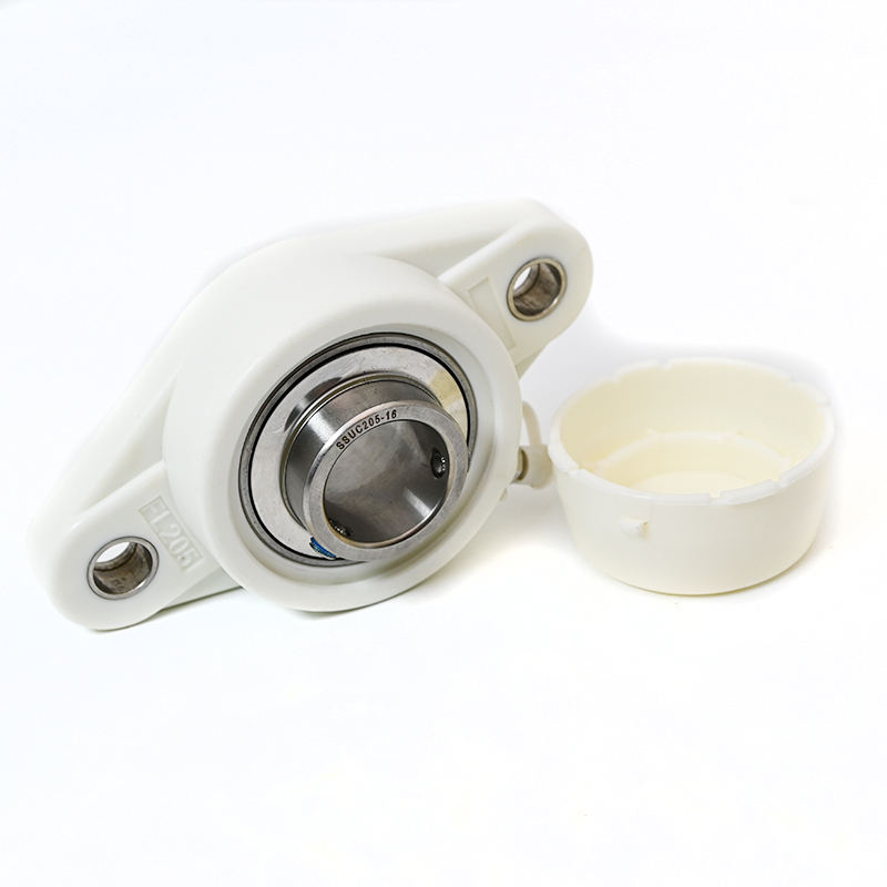 Waterproof Plastic Housing Stainless Steel Flange Bearing UCFL205-16 SUCFL205-16