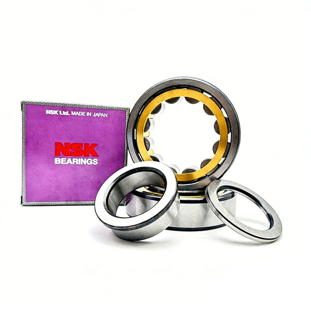 Low Vibration Smooth Running High Precision NSK Nu306 Nu307 Cylindrical Roller Bearing for Automobiles in Stock