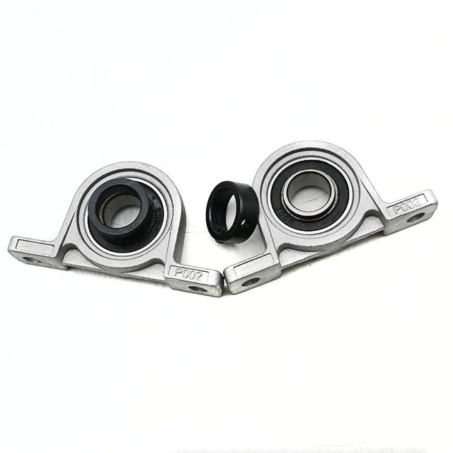 High Precision Up006 Small Size Flange Mounted Pillow Block Bearing with Eccentric Collar