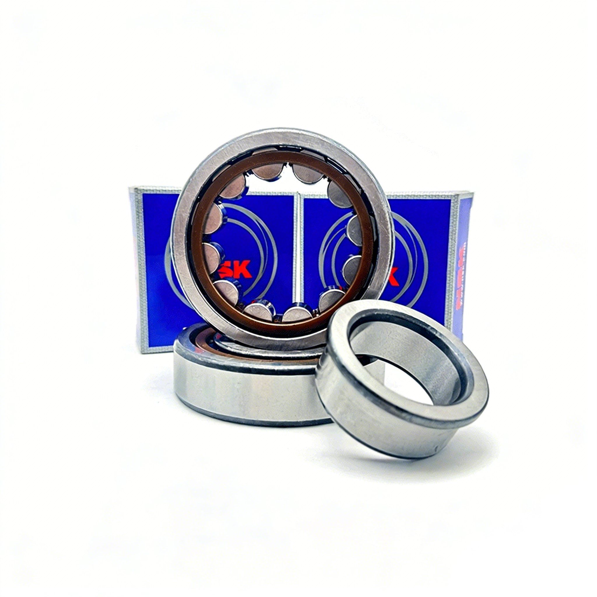 Reliable Quality Heavy Duty Chrome Steel NSK Nj210 Nj211 Cylindrical Roller Bearing for Industrial Machines Factory Supply