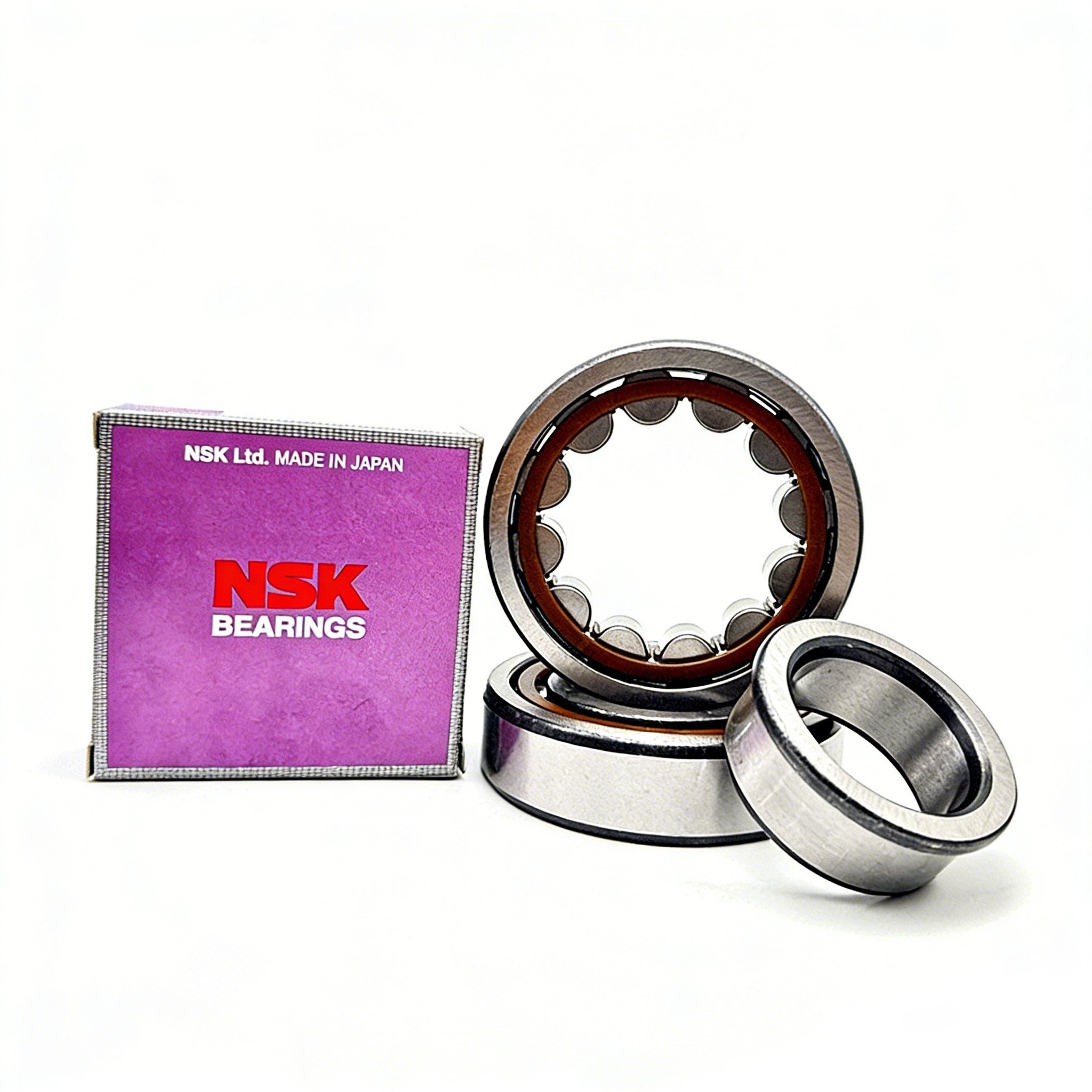 Long Life Wear Resistant High Precision NSK Nj206 Nj207 Cylindrical Roller Bearing for Gearboxes Fast Delivery