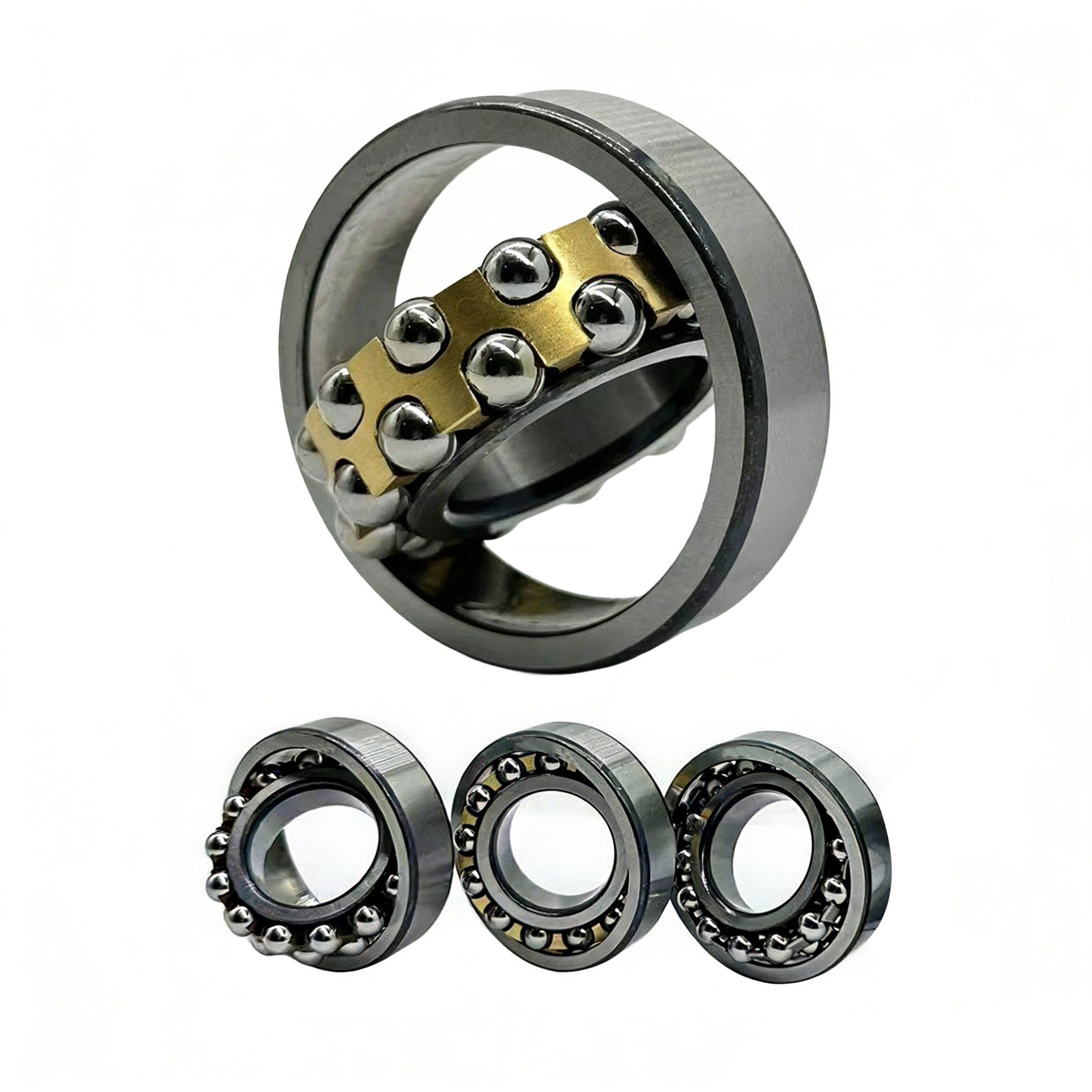 Premium Durable 1200 2200 2700 Self-Aligning Ball Bearing for Industrial Machinery