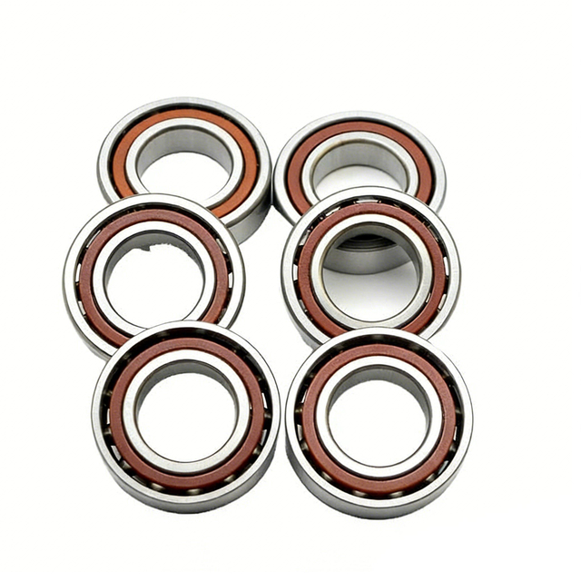 High Precision Single Row 7203AC Angular Contact Ball Bearing