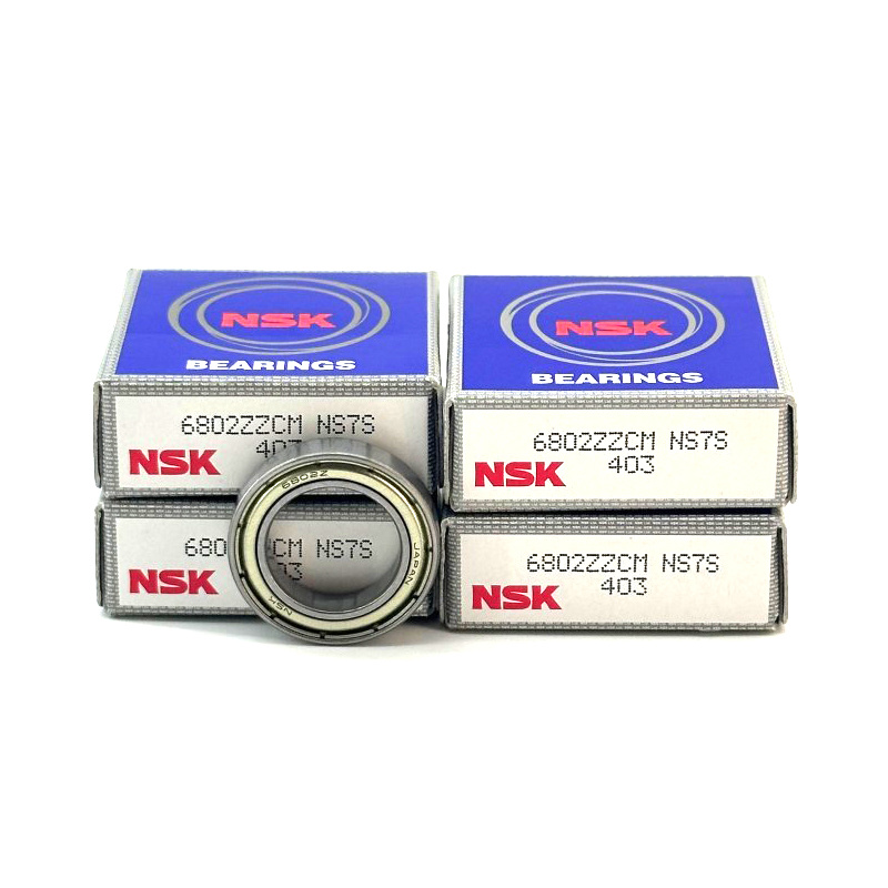 High Tensile NSK 6802 6803 Deep Groove Ball Bearing for Riveting Equipment