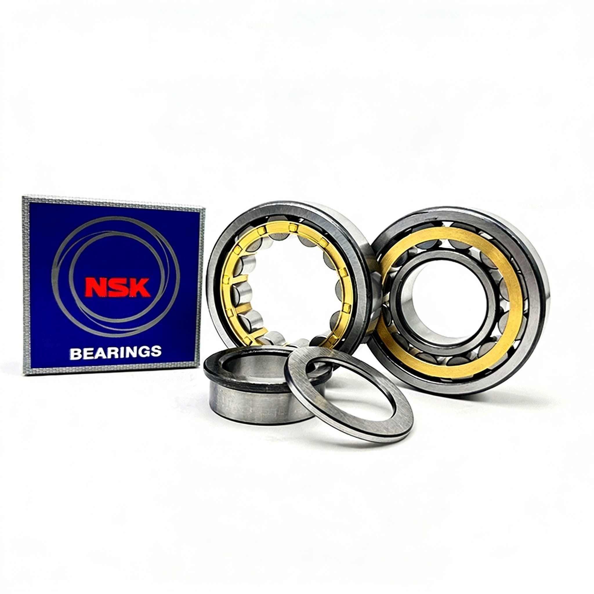 Seamless Motion Nu405 Nj2220 Nup2222 NSK Cylindrical Roller Bearing Paper Machine