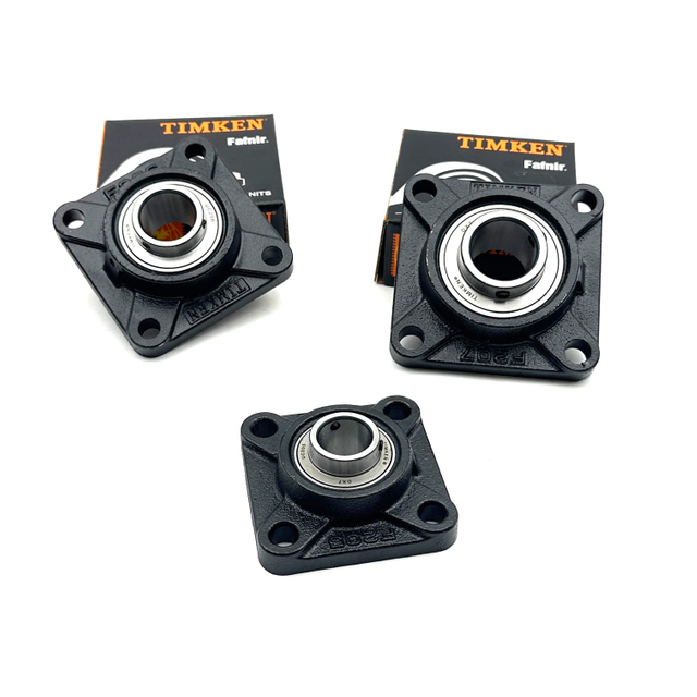 Genuine Timken Ucf205 Ucf206 Ucf207 Set Screw Locking Flange Mounted Bearing