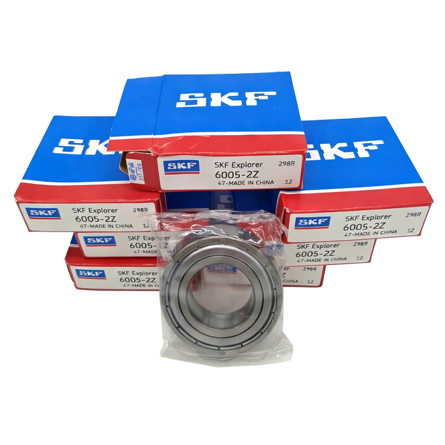 Double Lip Sealed 6005 6206 SKF Deep Groove Ball Bearing Motor Assembly