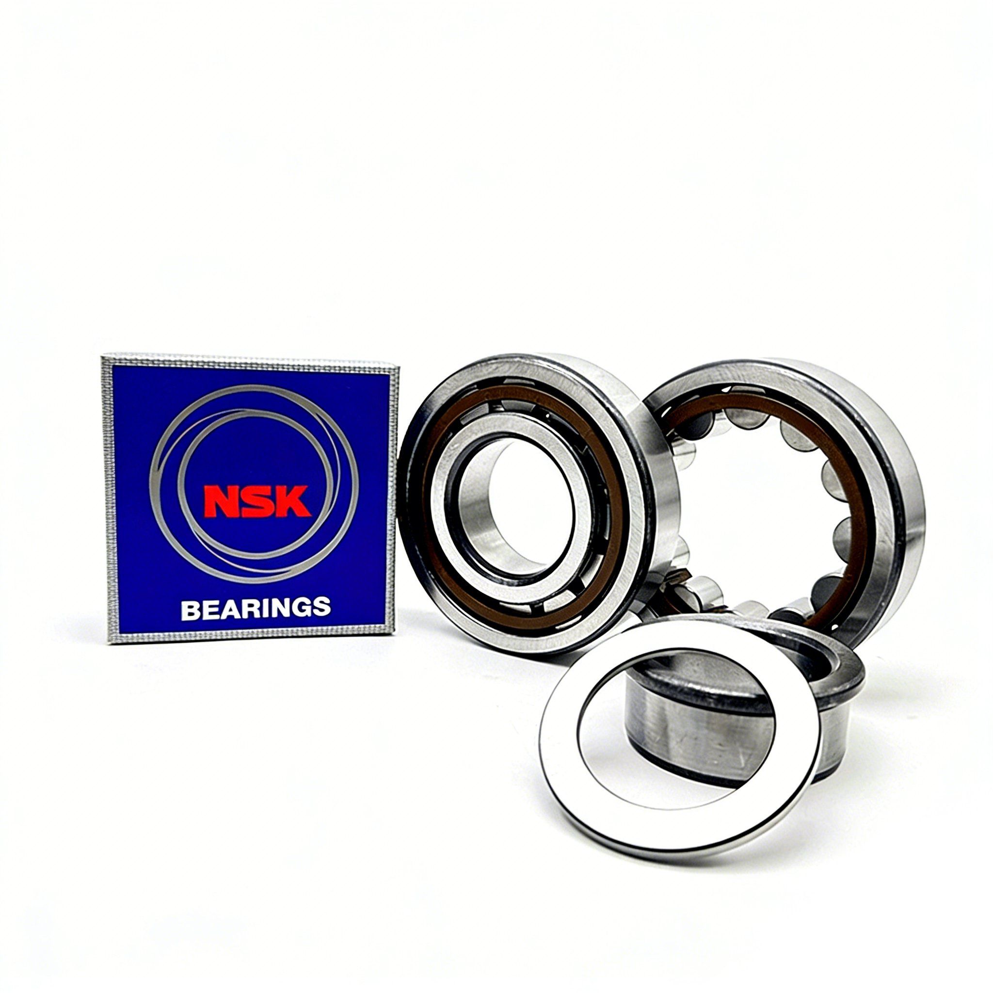 Reliable Quality Heavy Duty Chrome Steel NSK Nj210 Nj211 Cylindrical Roller Bearing for Industrial Machines Factory Supply