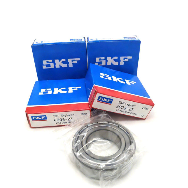 Grease Filled 6005 6207 SKF Deep Groove Ball Bearing Home Appliance System
