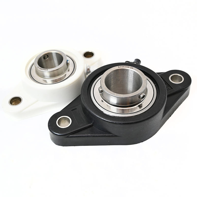 Waterproof Plastic Housing Stainless Steel Flange Bearing UCFL205-16 SUCFL205-16
