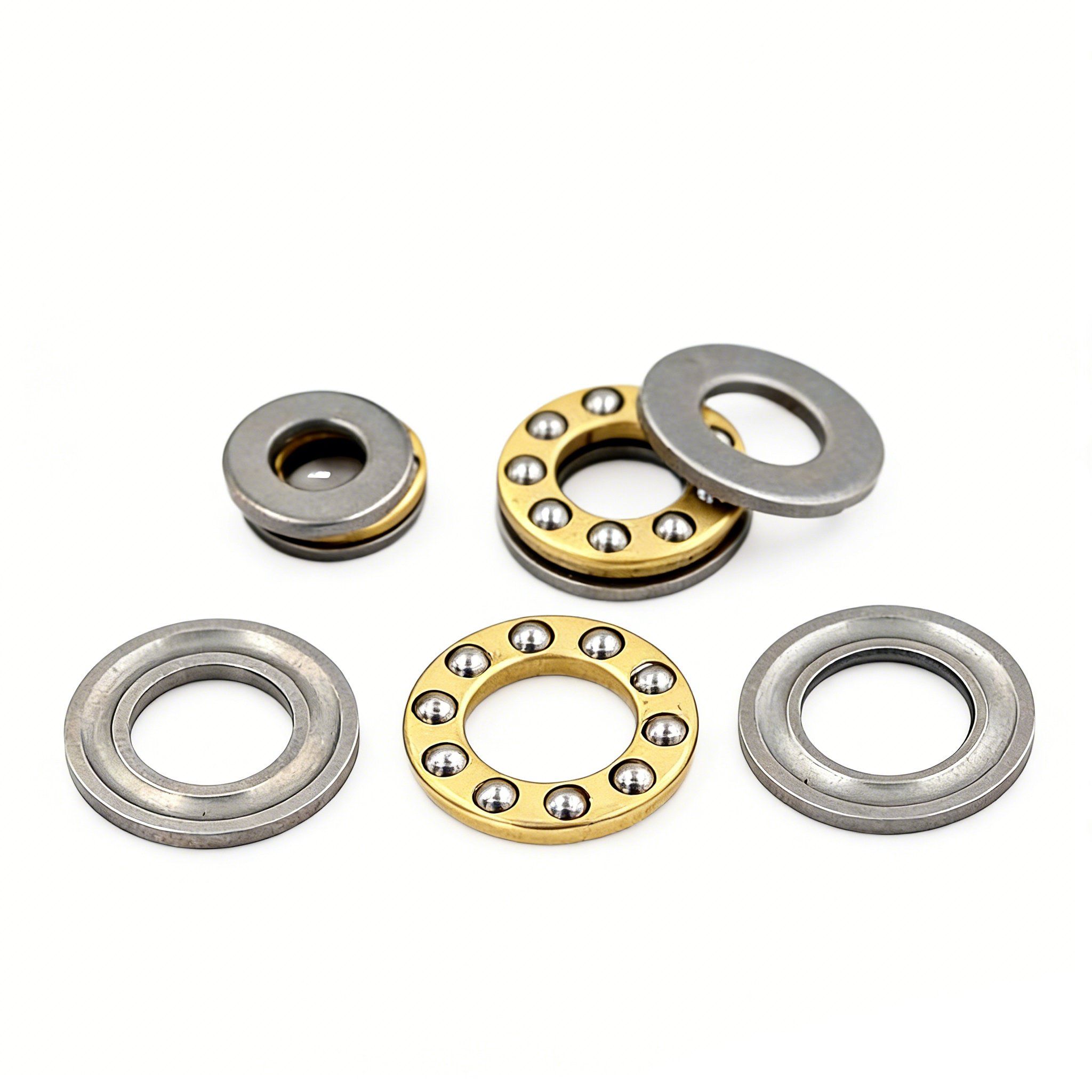 High Speed F8-16m F10-18m F12-21m Miniature Thrust Ball Bearing for Precision Instruments